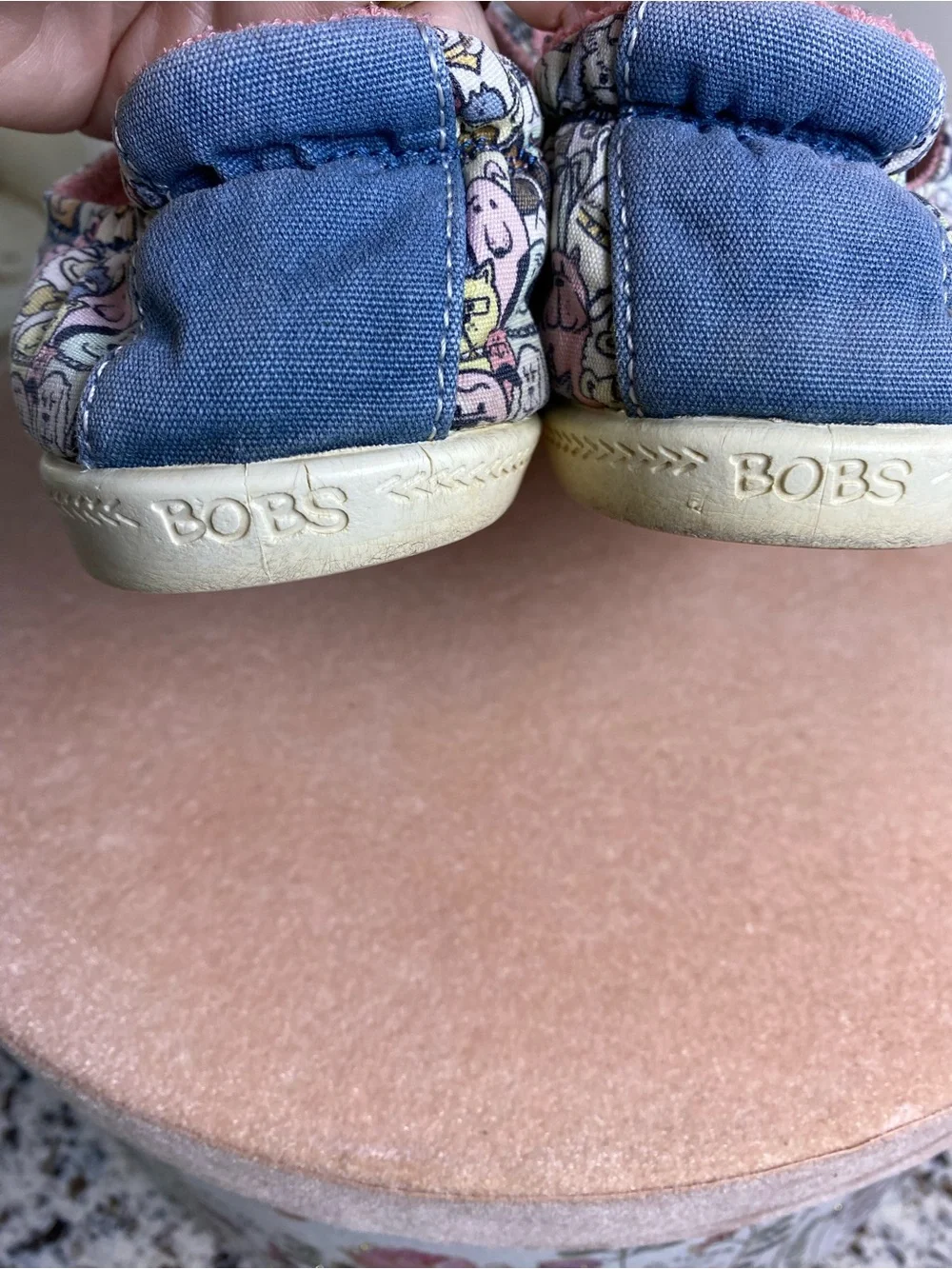 BOBS From SKECHERS Beach Bingo - Rovers Rally Slip On Sneakers 7.5